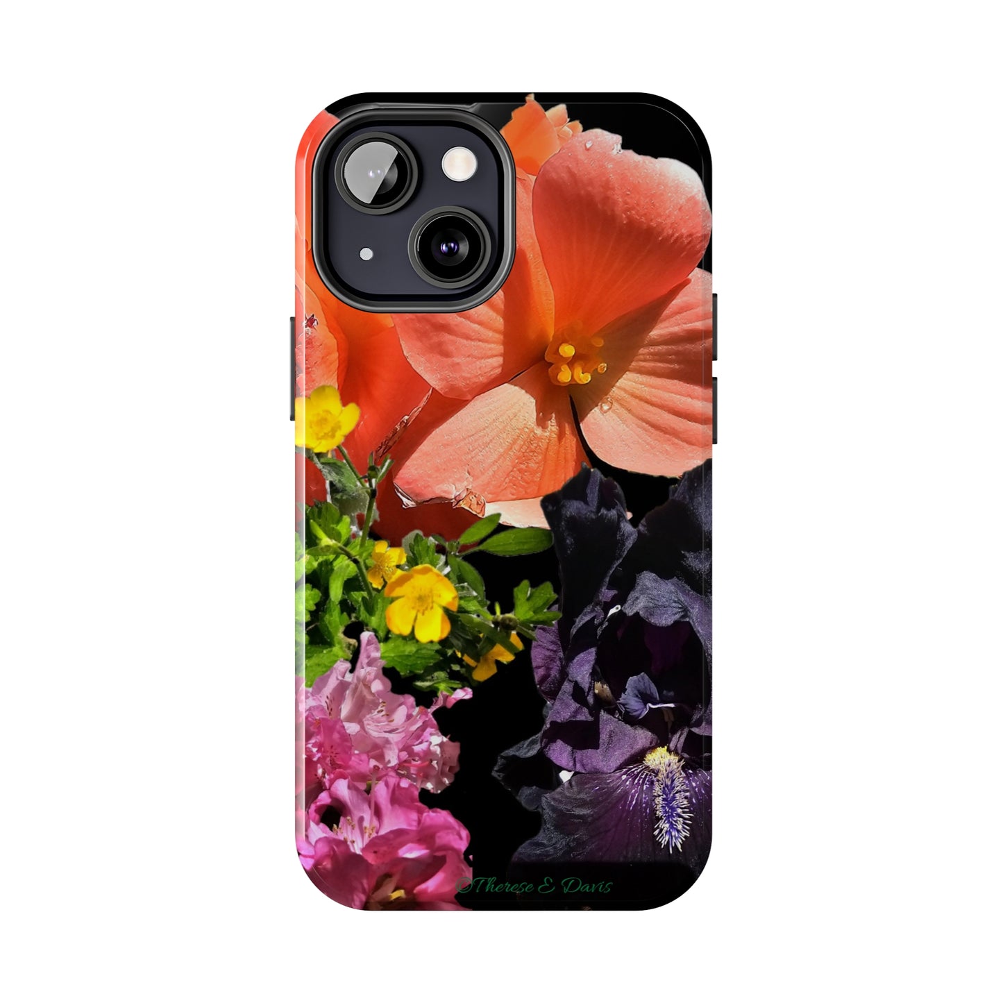 'Floral Armor' - Durable iPhone Cases (Models 13-15)