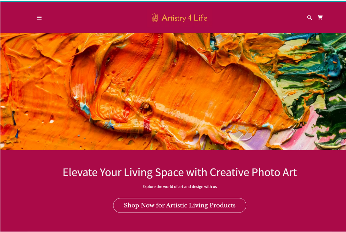 "Artistry for Life" Online Store